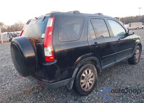 2005 Honda Cr-V Se из США, поврежденный, VIN SHSRD78955U319936